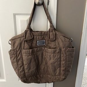 Marc Jacobs Diaper Bag in Tan